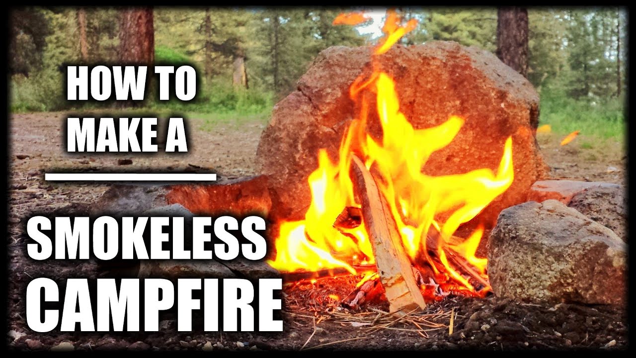 How To Make A Smokeless Campfire - "Tip Of The Week" E47
